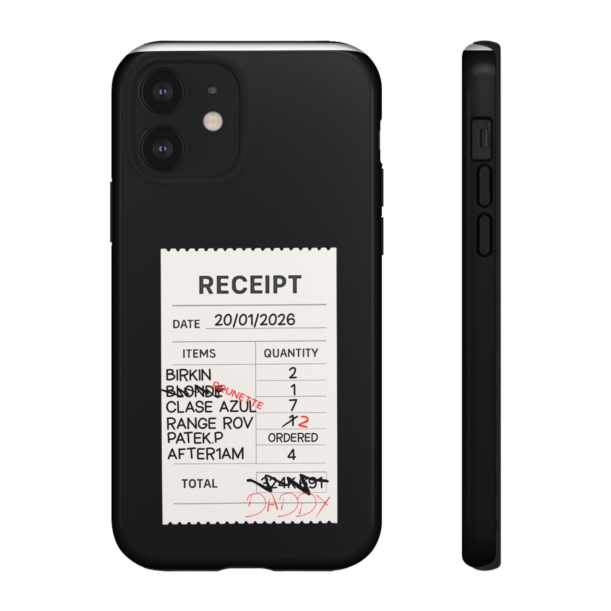 RECEIPT iPhone case