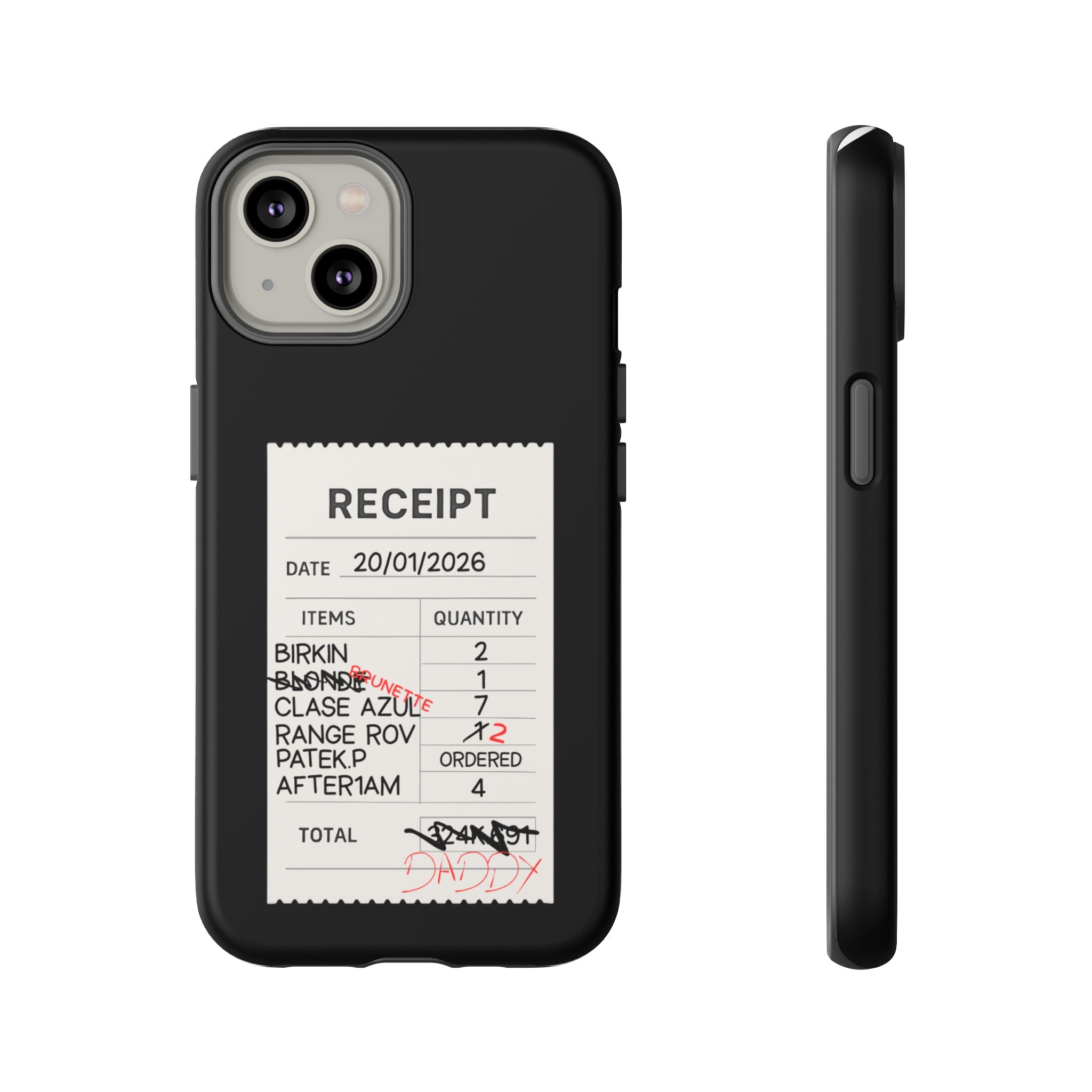 RECEIPT iPhone case