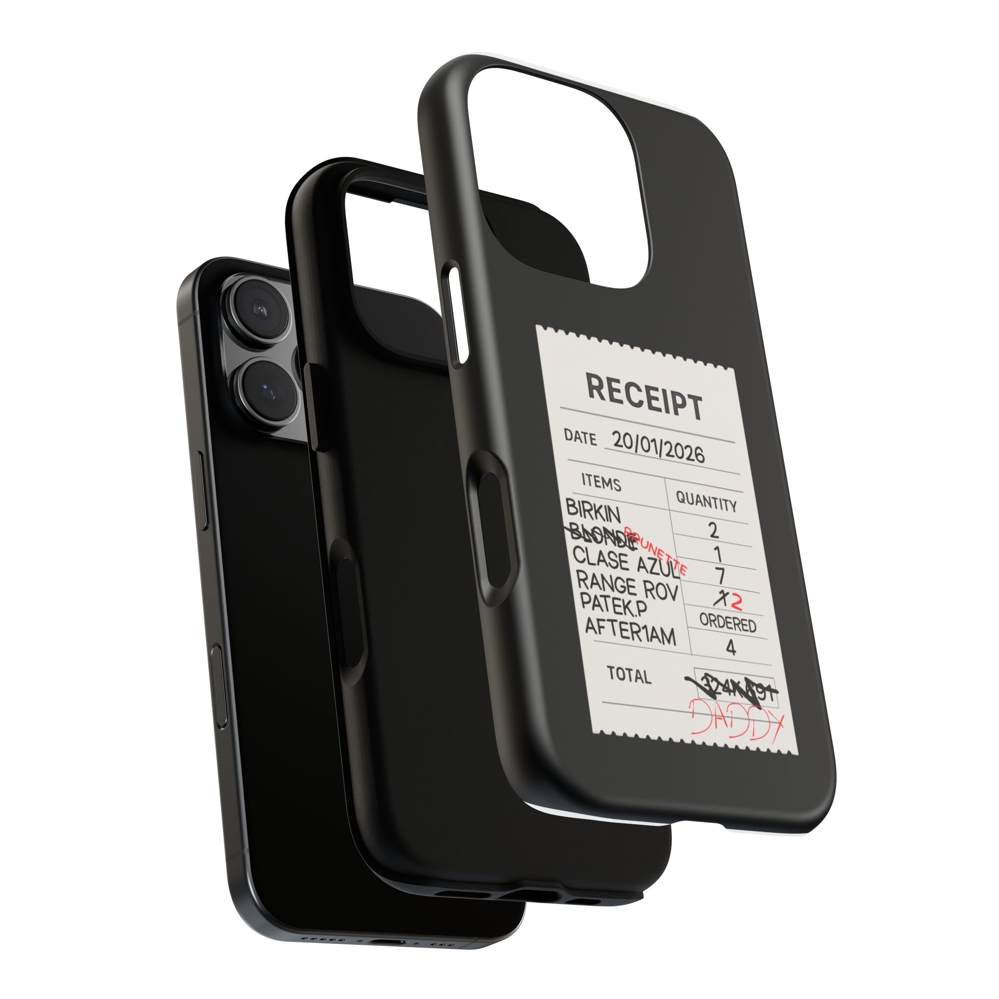 RECEIPT iPhone case