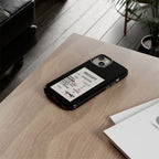 RECEIPT iPhone case