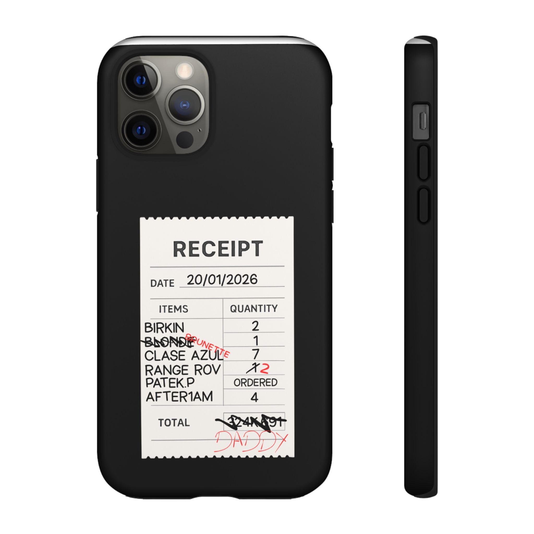 RECEIPT iPhone case