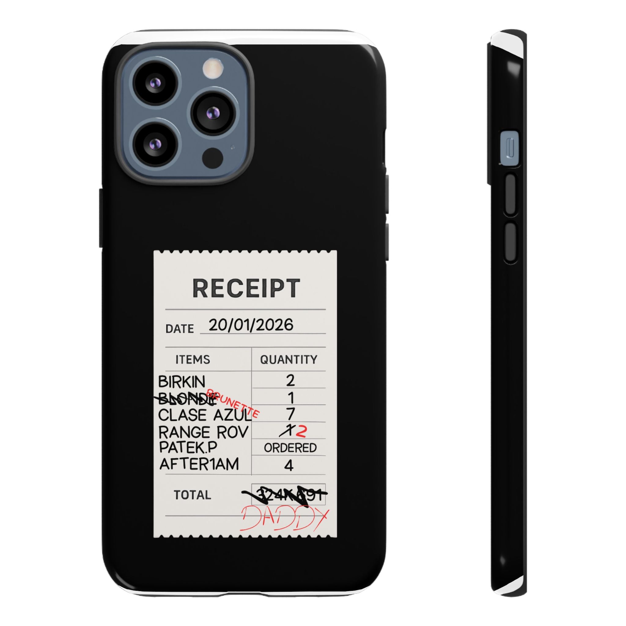 RECEIPT iPhone case