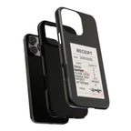 RECEIPT iPhone case