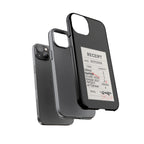 RECEIPT iPhone case