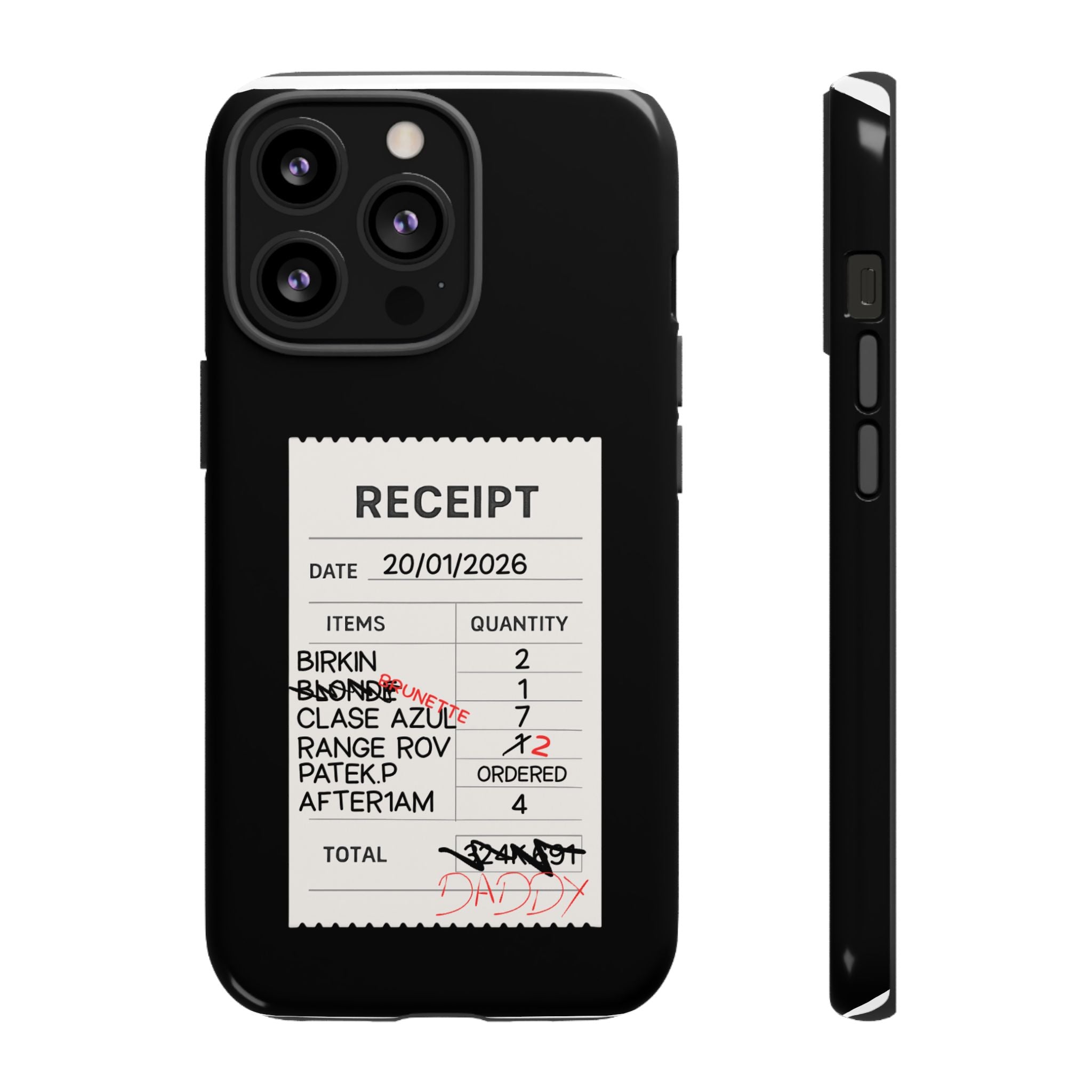RECEIPT iPhone case