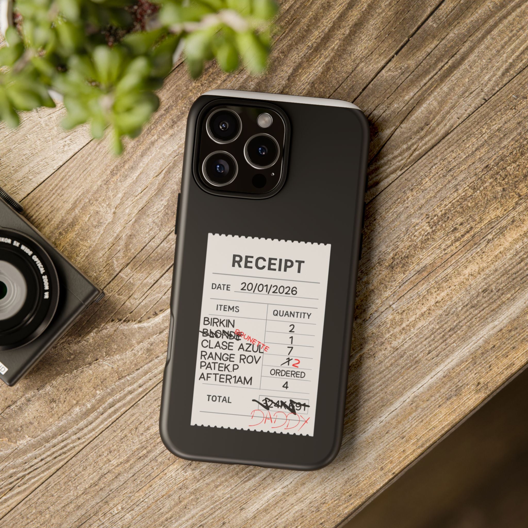 RECEIPT iPhone case