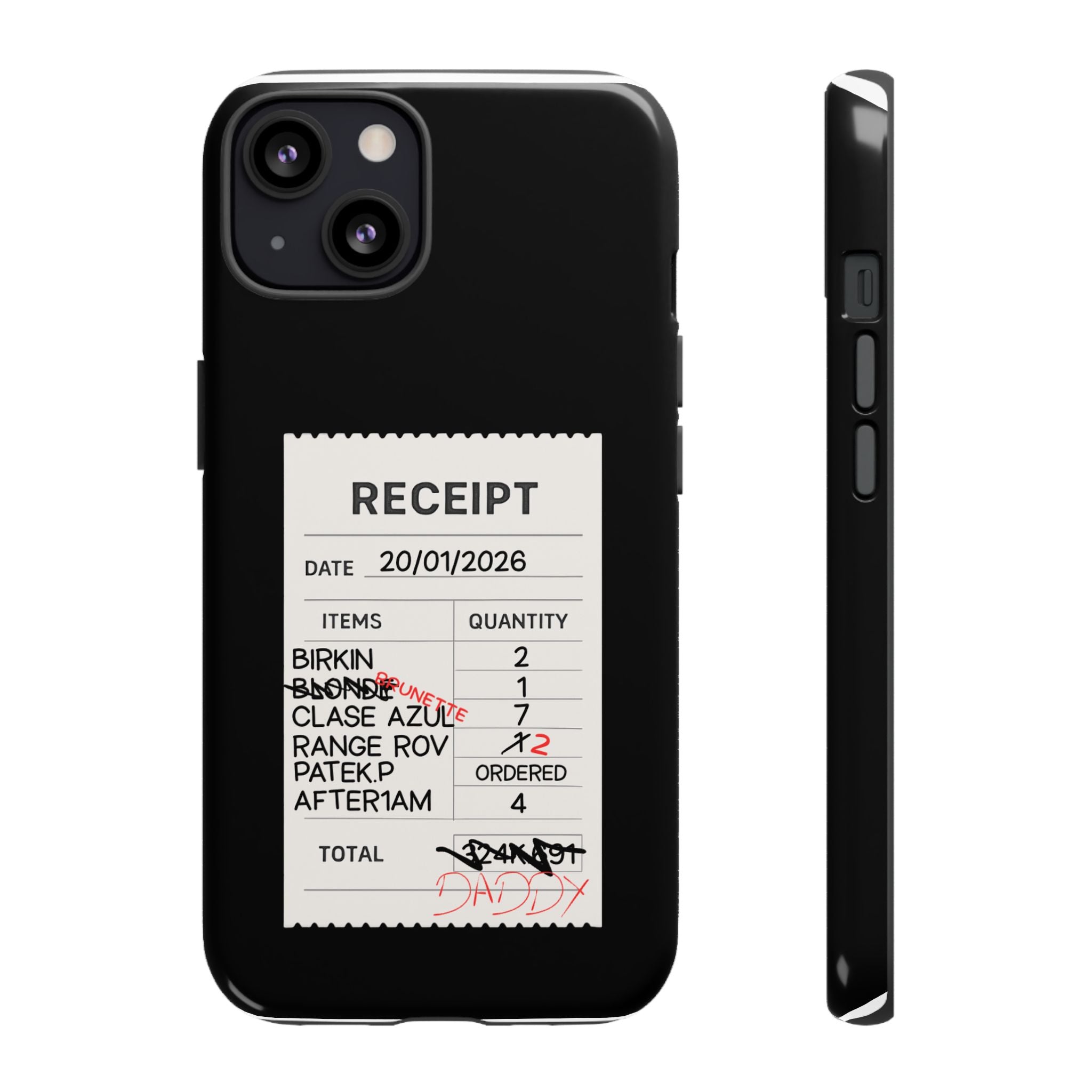 RECEIPT iPhone case