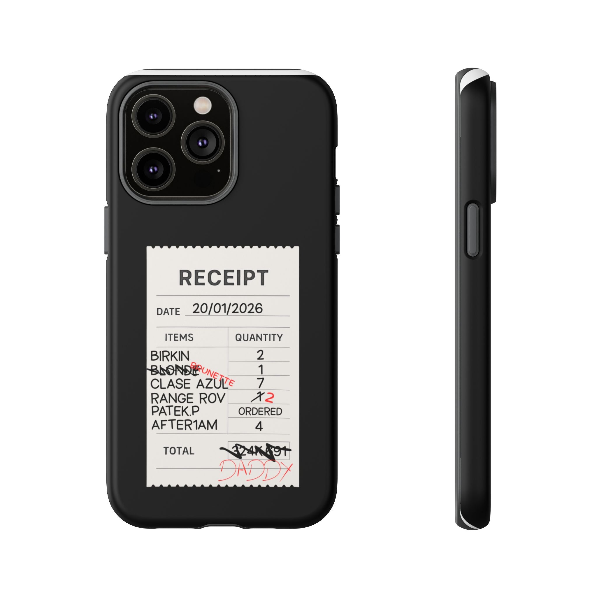 RECEIPT iPhone case