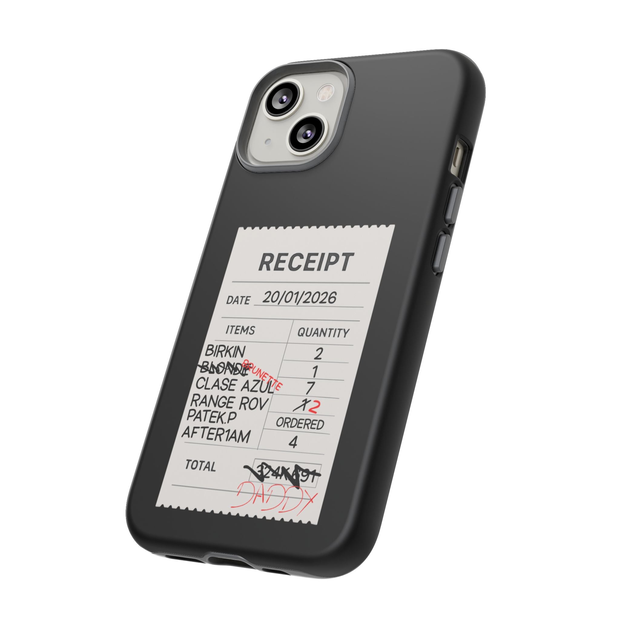 RECEIPT iPhone case