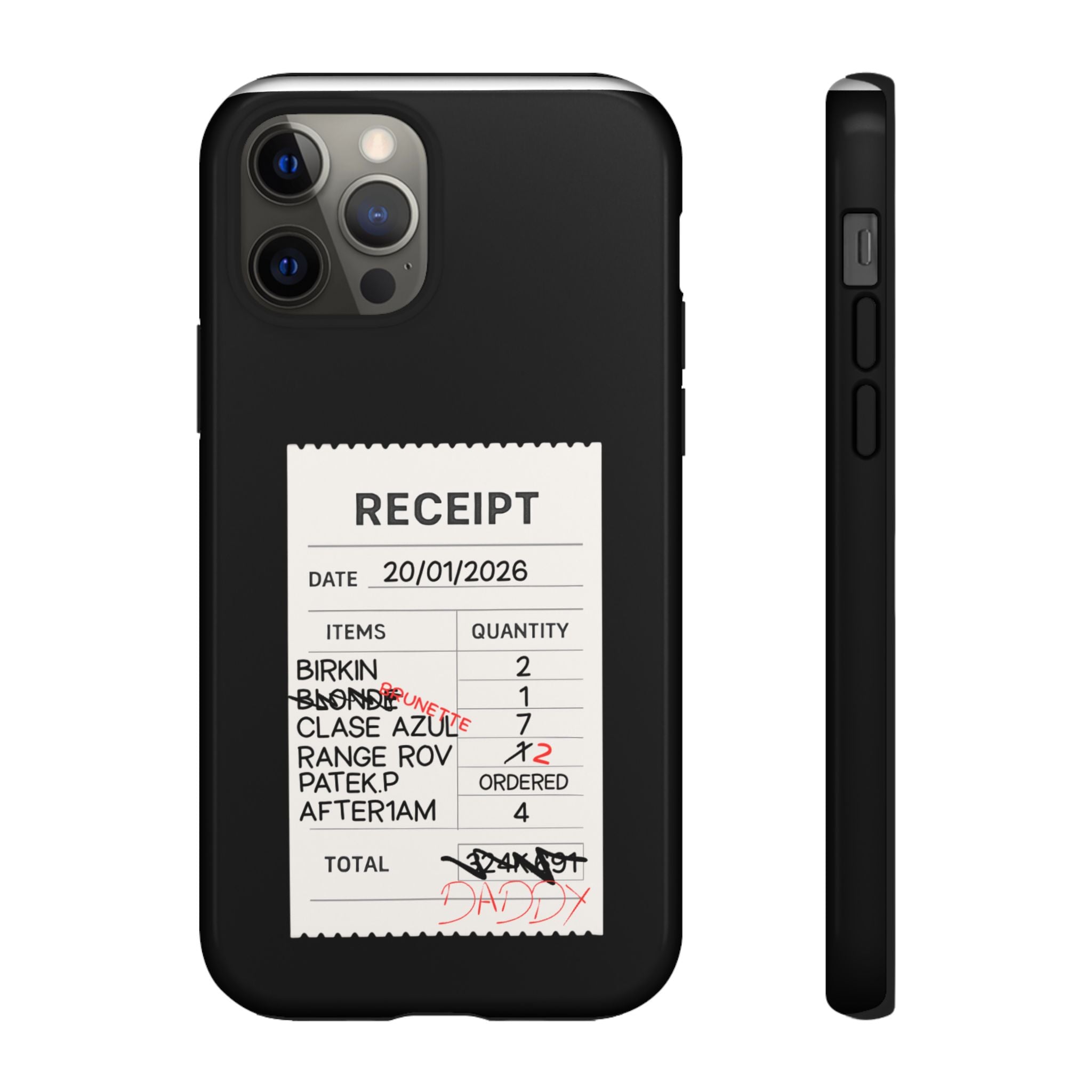 RECEIPT iPhone case