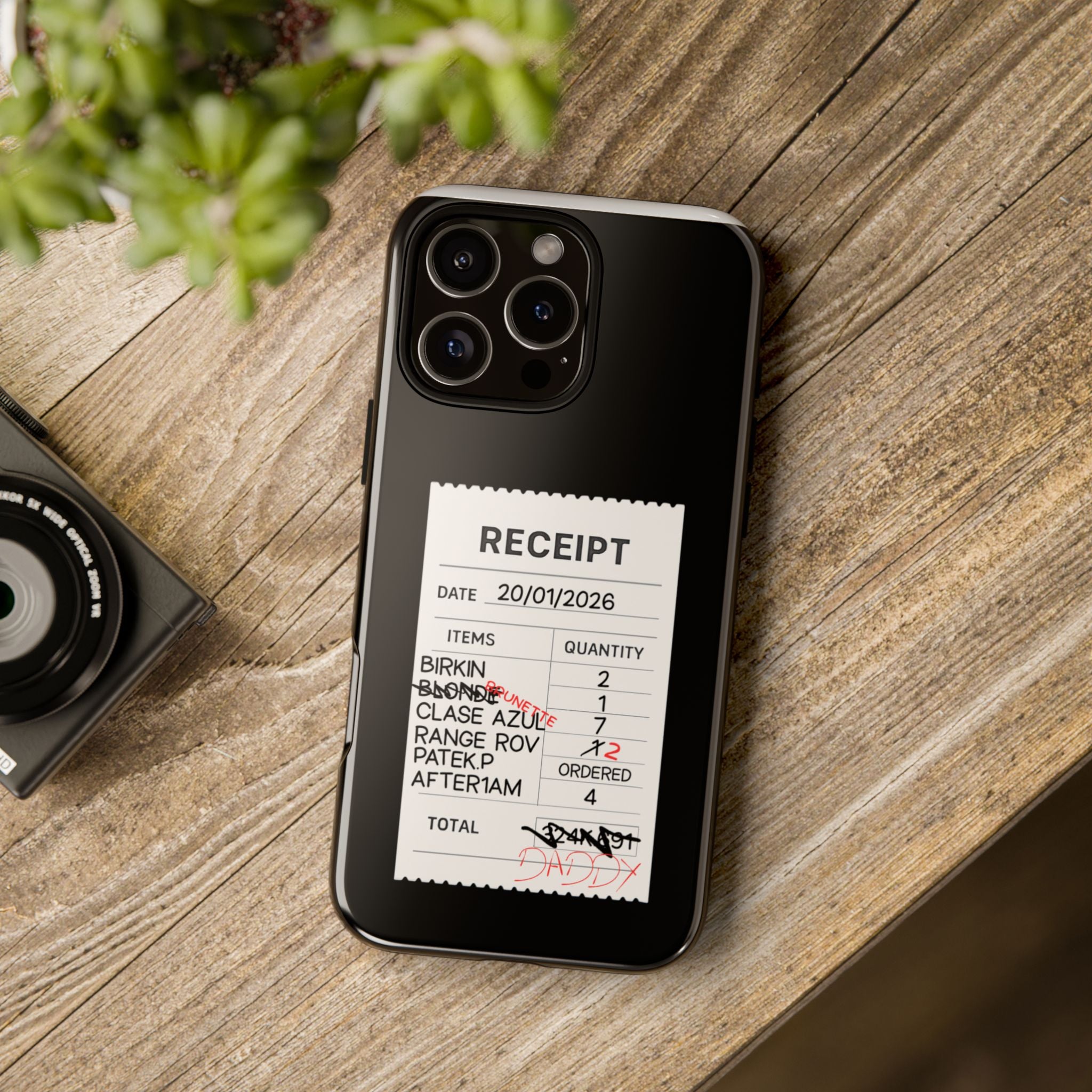 RECEIPT iPhone case