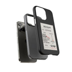 RECEIPT iPhone case