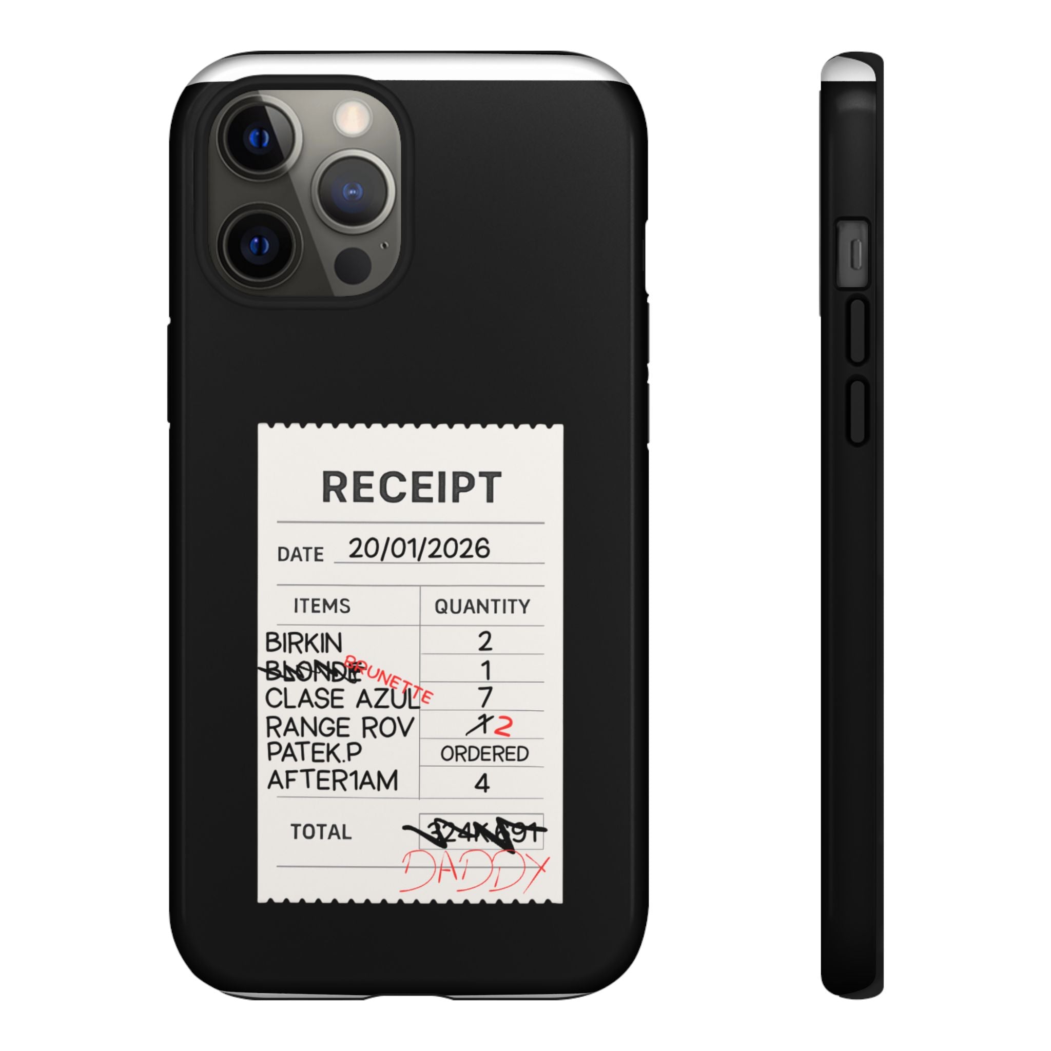 RECEIPT iPhone case