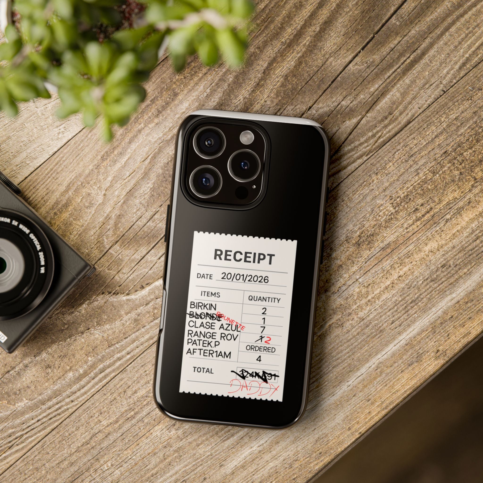 RECEIPT iPhone case